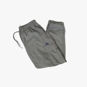Women's Adidas Gray Cargo Lightweight Track Pants